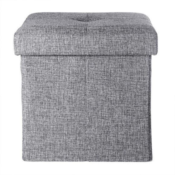 Foldable Fabric Storage Stool Multifunctional - Picture 1 of 9